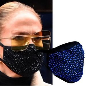 ⭐️ Two Bling Bling 3D Face Mask Filter Pocket Soft Cotton Fabric -Handmade
